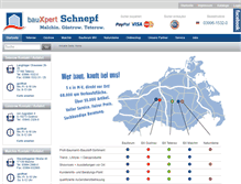 Tablet Screenshot of bauxpert-schnepf.de